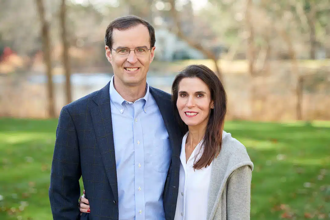 Photo of Dr. Beth Frates and her husband, Jim Frates